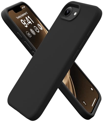 Image of GolbinBox Magnetic for iPhone 17e /16e Case, Silicone Cover, Black