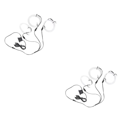 DECHOUS Car USB Powered Interior LED Lights for Cars Low Power Consumption Create Relaxing Atmosphere Easy Plug and Play Installation