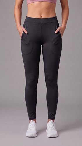 Image of Mehrang Stretchable Yoga Pants for Women & Gym Pants for Women Workout with Mesh Insert & Side Pockets