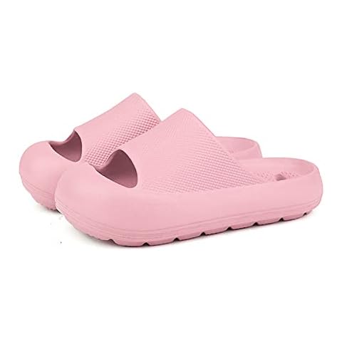 KEYUSHOP Kids Sliders Girls Boys Beach Cloud Pillow Slippers Summer Sliders Sandals EVA Open Toe Non-slip Pool Shower Flip Flops for Indoor Outdoor Cover
