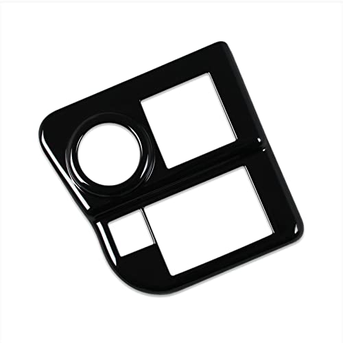 RUIQ ダイハツ 新型アトレー S700V S710V 専用 内装 スタートボタン カバー リング エンジンスタート ボタンカバー ボタンリング Daihatsu ATRAI 専用設計 (ピアノブラック)