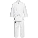 'Fight Club "thfe 2.0 Karate traje/Kimono/GI Incluye Cinturón/tamaños Selección, color Weiß, tamaño 110