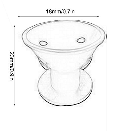 10 peças de mini adorável rolo de cabelo em forma de cogumelo DIY para mulheres dormindo modelador d