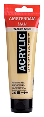 Amsterdam Standard Series Acrylic Tube 120ml Naples Yellow Deep 223