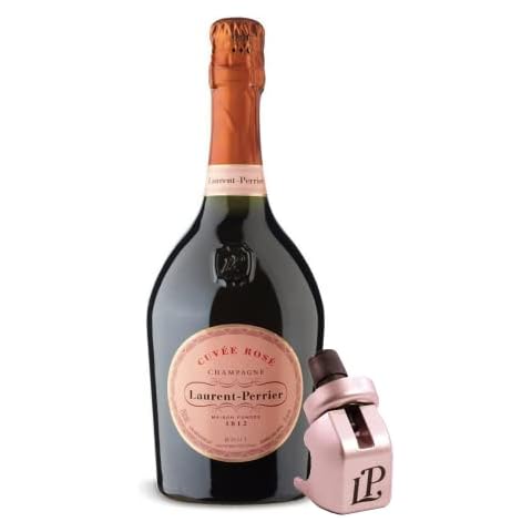 Laurent Perrier Rose Champagne 75cl With Bottle Stopper Cover
