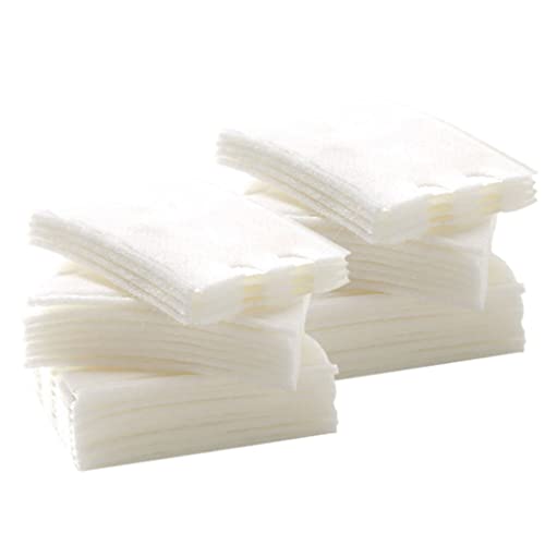 Ohomr Almohadillas de removedor de Maquillaje, Almohadillas de removedor de Maquillaje Padones Reutilizables de algodón de Doble Cara Esmalte de uñas de Doble Cara Removedor de Ojos Toallitas
