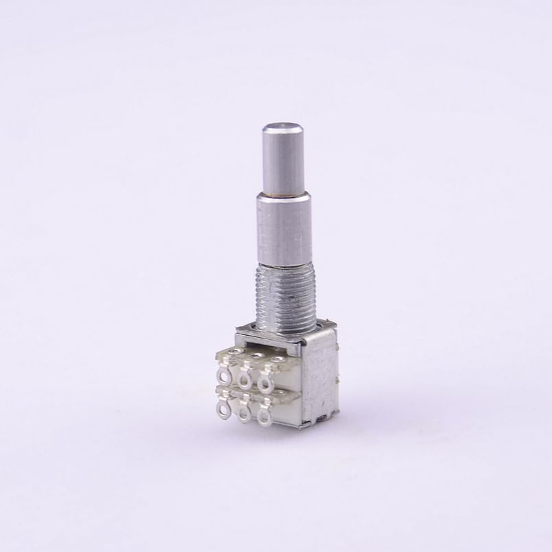 Double potentiomètre concentrique empilé guitare basse B100K bouton double axe - 3