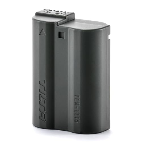Tilta Batería EN-EL15C Batería de Repuesto de 2400 mAh Compatible con Nikon Z7II, Z6II, Z8, ZF, D850, D7500, MB-D18, MB-N11 con Puerto USB-C TEN-EL15C-GN