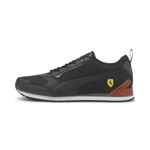Puma Ferrari Track Racer, Zapatillas Deportivas Unisex Adulto, Black-PUM, 44 EU