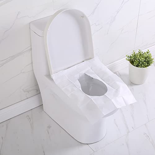 Vinonzi Disposable Toilet Seat Covers Flushable Paper thumb #6