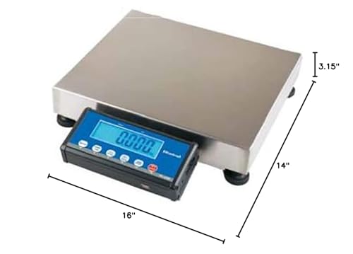 Brecknell PS-USB-30 Báscula de envío 30 lb x 0.01 lb miniatura 2