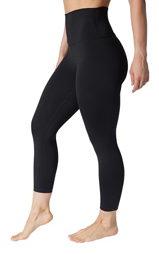 90 Degree By Reflex Womens High Waisted Workout Capri Leggings Squat Proof Workout Yoga Capris