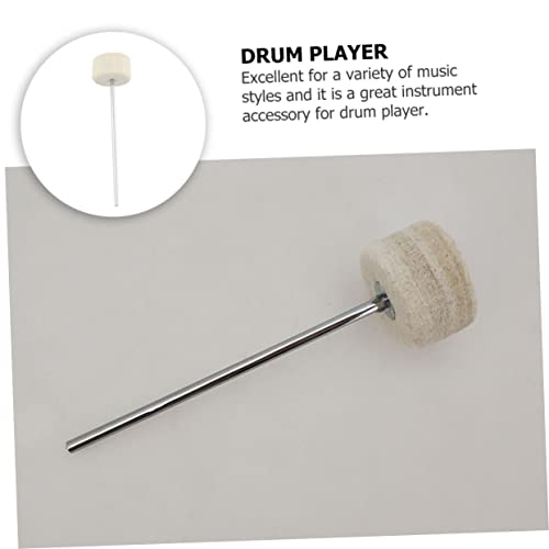 Kit 3 martillos para pedal de bombo blanco miniatura 2