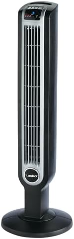 Lasko 2505 Portable Electric 36”Oscillating Tower Fan with Fresh ...