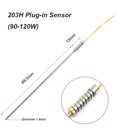 Sensor termopar tipo K para reparación y mantenimiento de soldadores 2