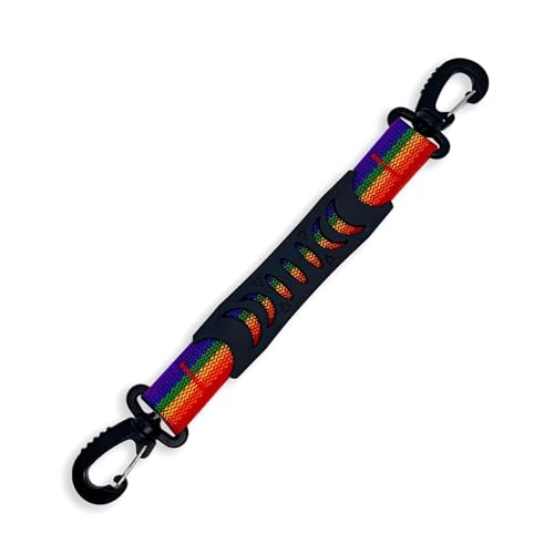 Tsophreniq Correa de nailon con mango de patines de colores, fácil de colgar en el coche o en el lugar de entrenamiento, ahorra tiempo para patinadores, patines de ruedas