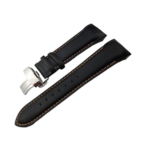 Correa de reloj cuero Tissot T035 recambio de piel con hebilla mariposa de 23mm