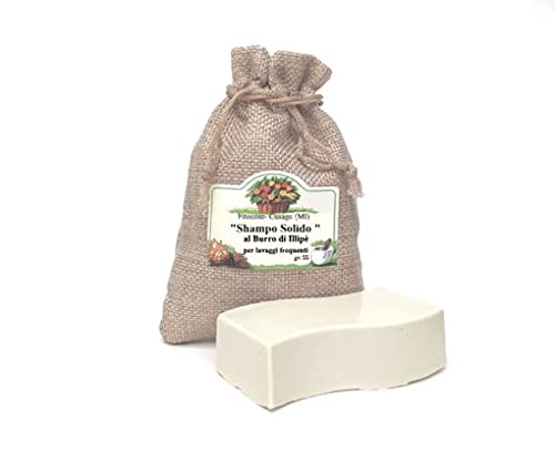 SHAMPO SOLIDO in panetto al BURRO di ILLIPE' per