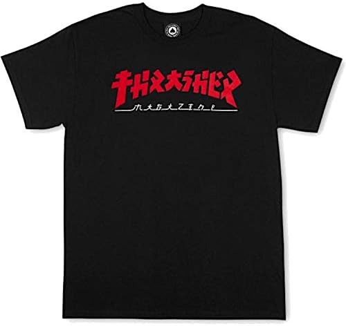 Vista 4 de Thrasher Camiseta Magazine Godzilla, Negro