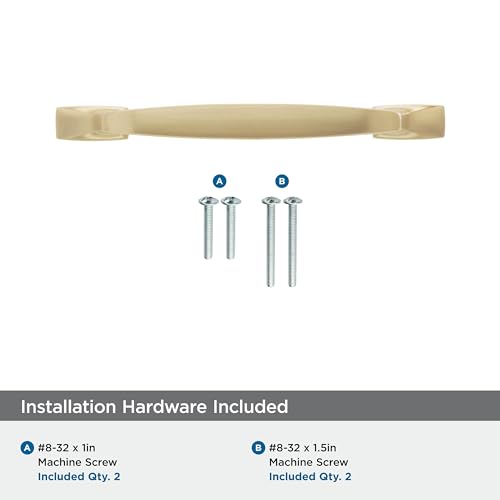 Amerock | Cabinet Pull | Champagne Bronze | 5-1/16 inch (128 mm) Center to Center | Highland Ridge | 1 Pack | Drawer Pull | Drawer Handle | Cabinet Hardware by Amerock - Image 5