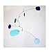 Am I Blue - Hanging Art Mobile | Kinetic Sculpture | 22