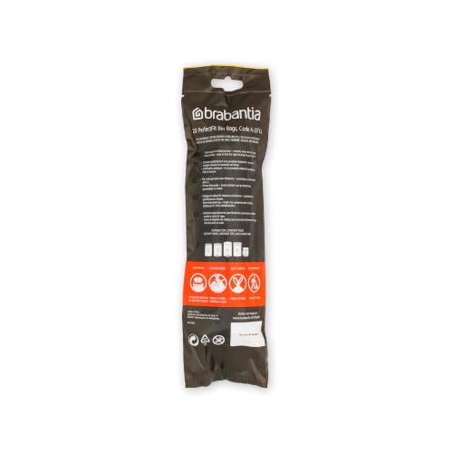 Sacs poubelle déchets courants Brabantia poignées coulissantes blancs 3 lot de - vue 6