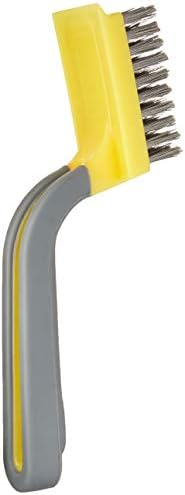 Amazon Basics Soft Grip Wide Stainless Stripper Brush