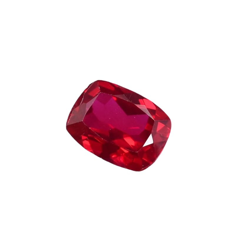 Rubis naturel facetté de prestige 19x14mm, gemme d'exception pour haute joaillerie artisanale