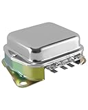 VR166T Voltage Regulator Fit for Ford Lincoln Mercury Car Truck 1964-1987 External Mustang, Replace 130506 D9PF-10316-AA D9PZ-10316-A E2AF-10316-AA
