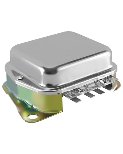 VR166T Voltage Regulator Fit for Ford Lincoln Mercury Car Truck 1964-1987 External Mustang, Replace 130506 D9PF-10316-AA D9PZ-10316-A E2AF-10316-AA