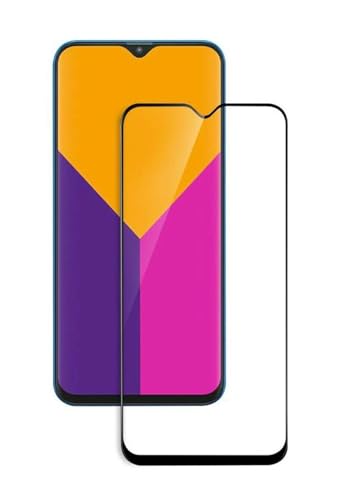 Image of Tempered Glass Screen Protector Compatible For Samsung Galaxy M20 Cellphone With Edge To Edge Coverage And With Easy Installation Kit