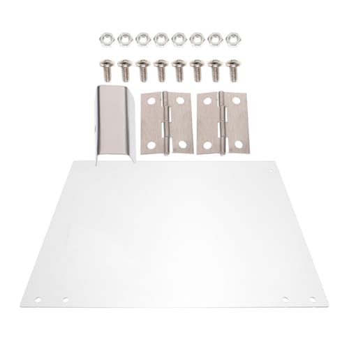 AUTSUPPL Deflector Protector para Máquina de Palomitas de Maíz, Panel de Puerta de Pvc Grueso 36.3x21.5 Cm, Transparente y Resistente para Repuesto en Cocina Comercial