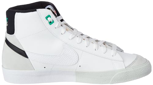 Nike Nike Blazer Mid '77 Premium Mens Shoes Size 13, Color: Split White/Black-White/Dove White
