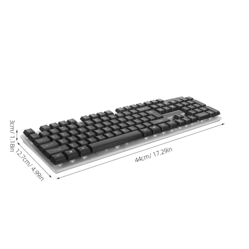 Teclado y mouse para juegos Vaguelly negro: soluciona la falta de precisión gaming 2