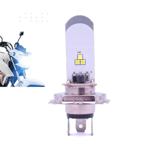 Lâmpada Farol Moto Led H4 Super Branca 6500k Titan CG Fan XRE