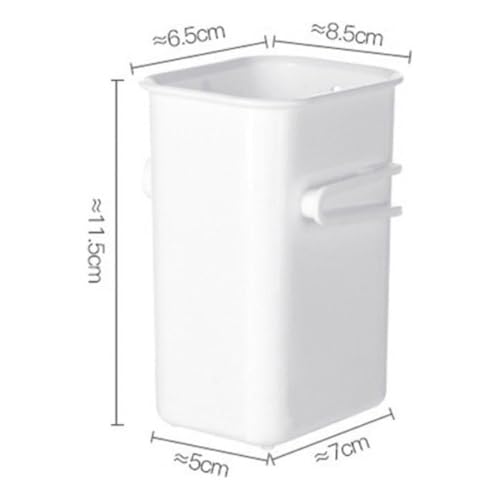 Image of Rubber Fridge Side Door Organizer Refrigerator Bins Kitchen Food Organizer for Vegetables Fruit Set of 4