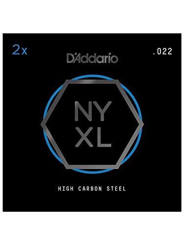 D’Addario NYPL022 Corde pour guitare (Pack de 2) – Tirant .022 - Les Beatles, Paul McCartney, John Lennon, RIngo Starr, George Harrison D'Addario NYPL022 Corde pour guitare (Pack de 2) - Tirant .022