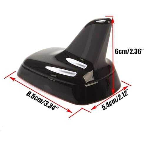 Antena aleta tiburón para coche Volvo XC90 S80 V50, amplificador impermeable de señal plata 6