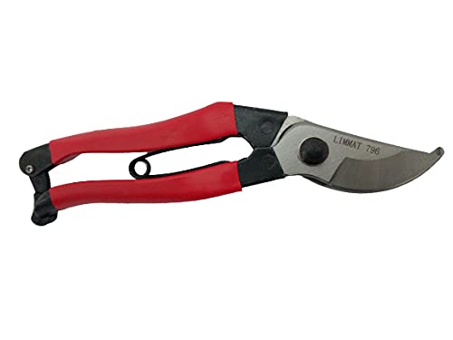 Tesoura de Poda LIMMAT - Vermelha, Moderno, Bypass, 20cm, 2,5cm