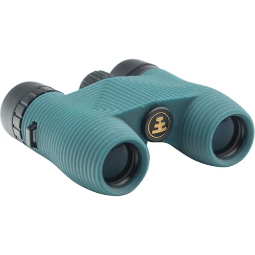 Image of Nocs Provisions Standard Issue 10x25 Waterproof Binoculars | Lightweight, Compact, 10x Magnification, Wide View, Multi-Coated Lenses for Bird Watching, Hiking, Camping, and Outdoor Activities - Blue