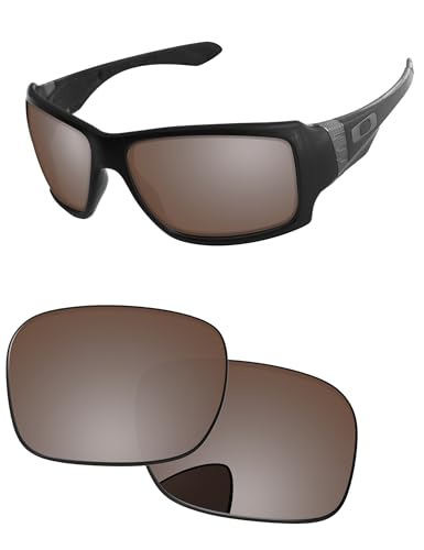 Image of Replacement Lenses for Oakley Big Taco OO9173 62mm Sunglass - Precision Fit, UV Block & Impact Resistant
