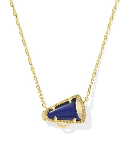 Kendra Scott, Womens, Cheer Short Pendant Necklace, Navy Mother Of Pearl, One Size