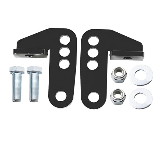 Verstellbares Tieferlegungsset, passend für Harley Sportster, XL883 und XL1200 – Standard, Hugger, Nightster, Roadster, Custom, LOW, 2005–2015, 2013, 2014
