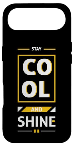 Stay Cool and Shine ���_�� �~�j�}���X�g ���`�x�[�V�����A�b�v �X�}�z�P�[�X iPhone Air �p