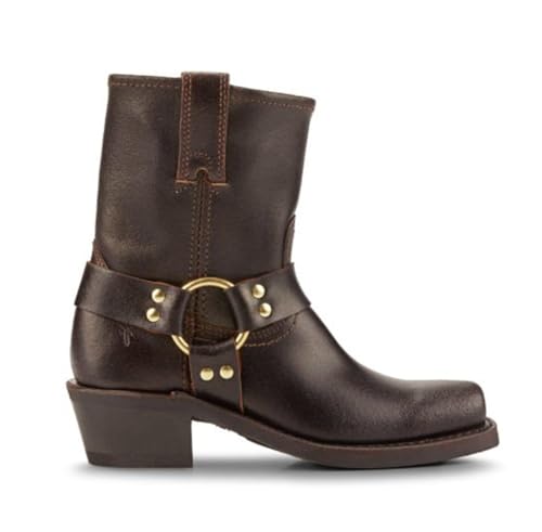 Frye Harness 8R - 160Th Anniversary Women's Leather Boots, Classic Western Style, Durable Construction