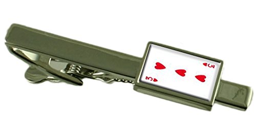 Coeur Jeu de carte numéro 3 ensemble cravate pochette pour éviter les fautes de goût