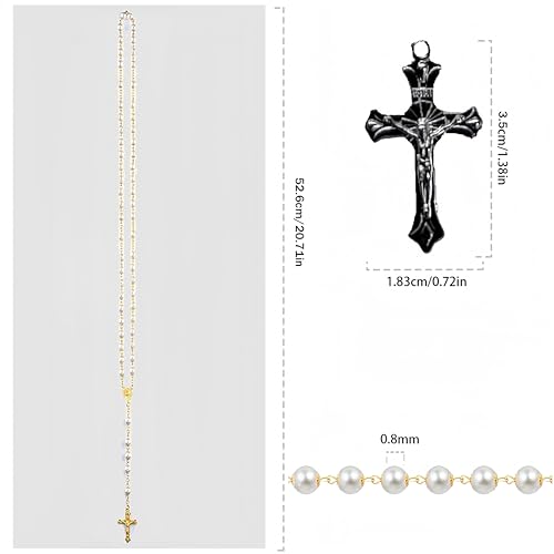 first communion rosarys for girls and boys rosarybeads catholic for men women rosary necklace as gifts for mother grandmother elders