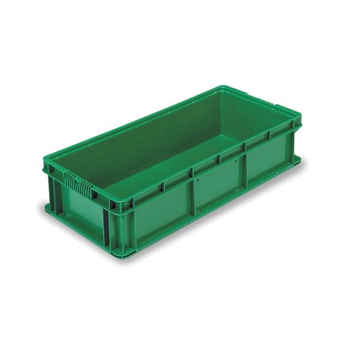 Orbis Green 32 in. L x 15 in. W x 7.5 in. H Polyethylene Storage Container, 40 lb. Capacity, 1.5 cu. ft.
