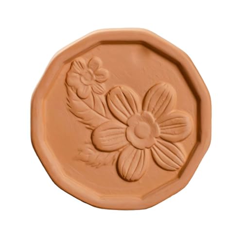 Terracotta Brown Sugar Saver- Brown Sugar Keeper, Brown Sugar Softener for Food Storage Containers, Disc to Maintain Food Moisture During Storage, eusable and Food Safe, Multiple Uses