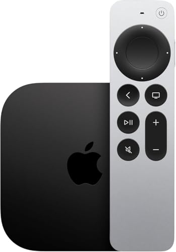 Image of Apple TV 4K Wi-Fi (3rd Generation) with Siri Remote & Apple 1 Year Limited Warranty (64 GB Wi Fi)